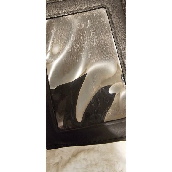 Kate Spade Black Pebble Leather Trifold Wallet - Picture 6 of 8
